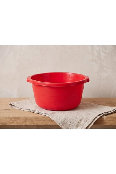Generic حوض غسيل بلاستيكي دائري متعدد الأغراض - حوض غسيل ثقيل الوزن ووعاء خلط...
