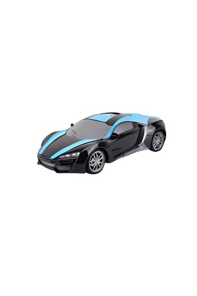 OEM Αυτοκίνητο τηλεχειριζόμενο Super Car RC 1:18 - μαύρο/Μπλε