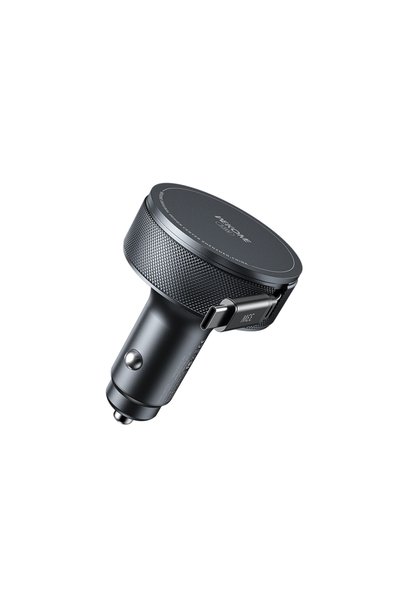 OEM Φορτιστής αυτοκινήτου 33W WK WP-C61, με καλώδιο USB-C ανθρακί