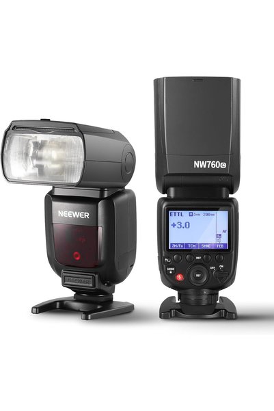 Generic NW760-C TTL Flash Speedlite Compatible with Canon DSLR Cameras, 76Ws ...