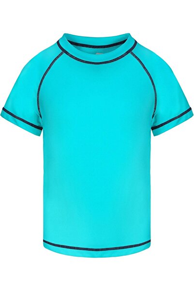 Generic Boys Rash Guard Swim Shirt Short Sleeve UPF 50+ Sun Protection Rash V...
