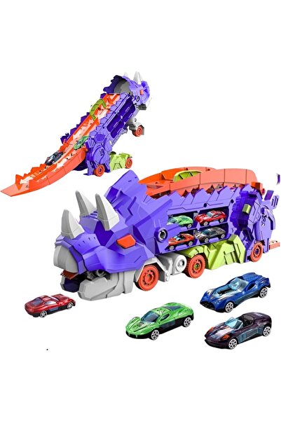 Generic Mega Hauler Truck Toys for Kid, Transporter Car Toys with Ejection Ra...
