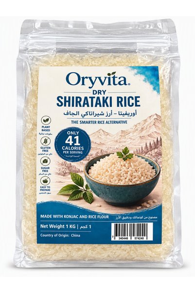 Oryvita - Dry Shirataki Rice (4+1)