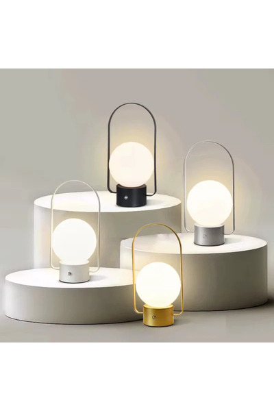 OEM Φορητό επαναφορτιζόμενο φωτιστικό LED με 3 θερμοκρασίες χρώματος και λαβή