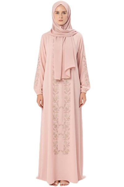 Generic Embroidered Prayer Dress & Prayer Mat (2 Pcs) - Hadiyath Al Madinah W...