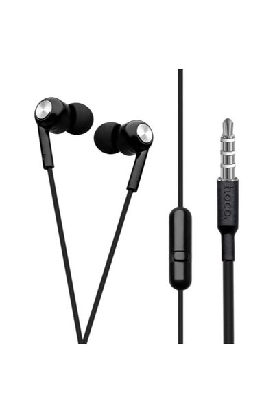 Hoco DM3 In-Ear ακουστικά με μικρόφωνο σε μαύρο χρώμα