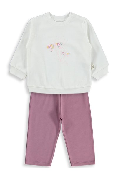 Bebbek Set cu imprimeu floral și bretele pentru umăr, pentru copii de 2-5 ani...