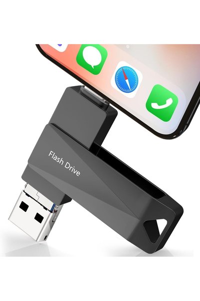 Generic 4-in-1 Flash Drive - Photo Storage for iPhone/Android - Premium Dual ...