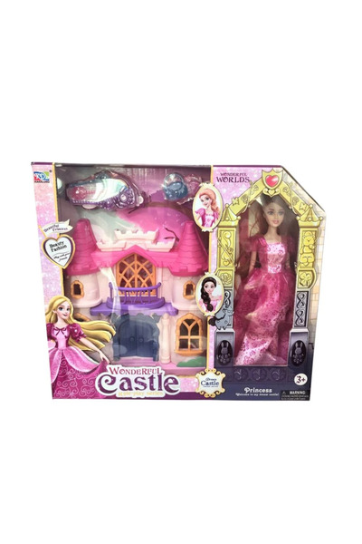 OEM Κάστρο πριγκίπισσας με κούκλα “Wonderful Castle” - KDL-55