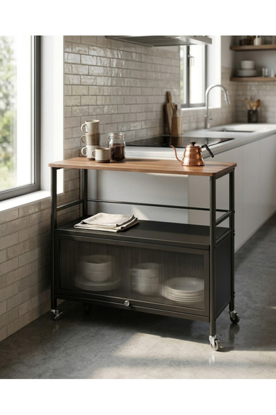 PLUS 4 Multi-Use Storage and Serving Cabinet