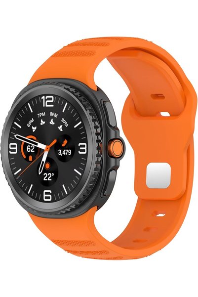 Generic Textured Silicone Strap for Samsung Galaxy Watch 8 Classic/Watch 8 40...