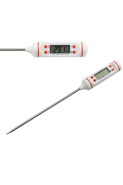 GoodTool ميزان حرارة للطعام، ميزان حرارة للطبخ مع قراءة فورية، شاشة LCD، ميزا...