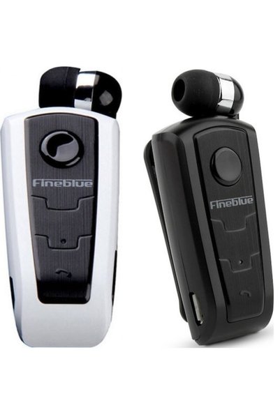 Fineblue Ασύρματο ακουστικό Bluetooth Clip-On με δόνηση κλήσης και ταχεία φόρ...