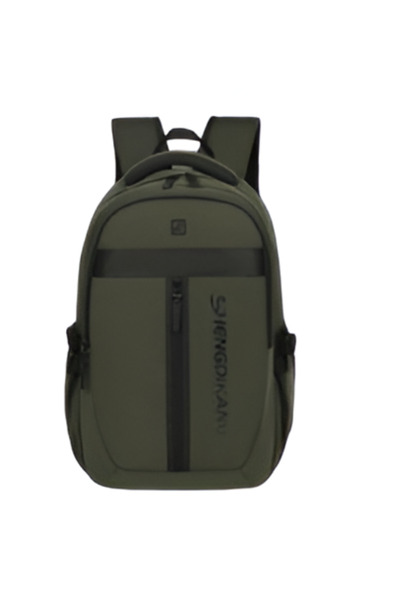 OEM Σακίδιο πλάτης με πολλαπλές θήκες 47×31×18 εκ. 6299 σε χακί χρώμα