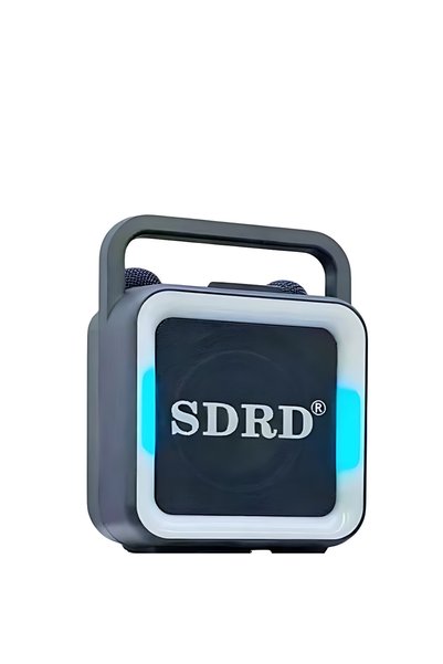 OEM Φορητό ηχείο Karaoke με 2 ασύρματα μικρόφωνα, Bluetooth, LED φώτα και θύρ...