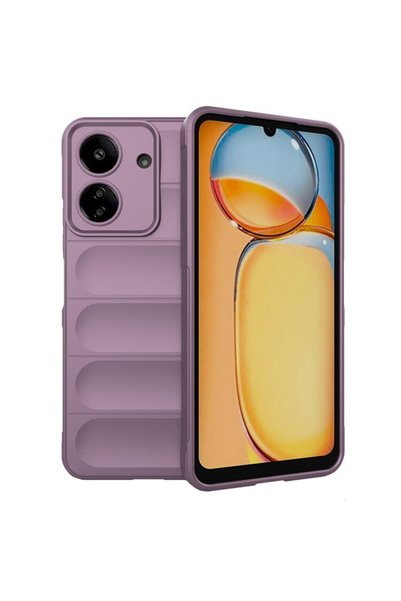 XGSM Husă pentru Xiaomi Redmi 13C / Poco C65, Gaming, rezistentă la șocuri, Mov