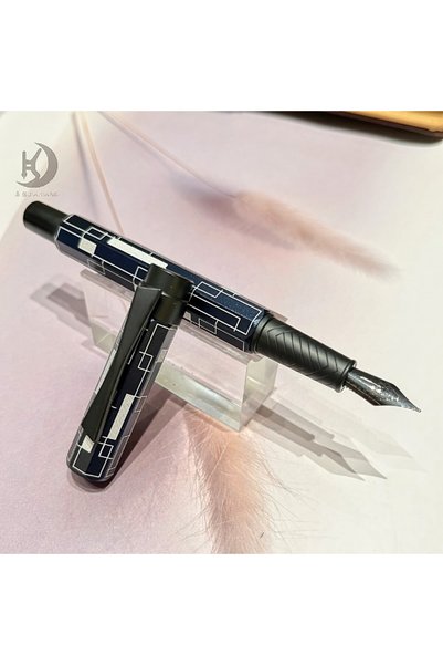Choice قلم حبر أزرق 0.5 ملم، قطعة واحدة، من يونغشنغ 9678، قلم حبر مبتكر بتصمي...