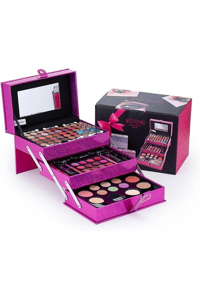 OEM Σετ μακιγιάζ All In One πολυεπίπεδο με σκιές, Lip Gloss, ρουζ και αξεσουά...