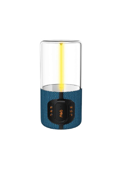 OEM Φορητό Bluetooth ηχείο 5W με RGB φωτισμό και MicroSD OTU BS08 σε μπλε χρώμα
