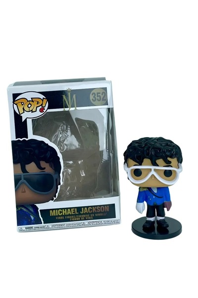 Funko 352 HOT Sale！Funko POP Michael Jackson King of Pop Vinyl Collectible Fi...