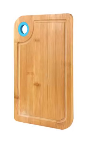 OEM Ξύλινος δίσκος κοπής Bamboo 30×20.5x1 εκ. Kmt Style 5403267 mπλε