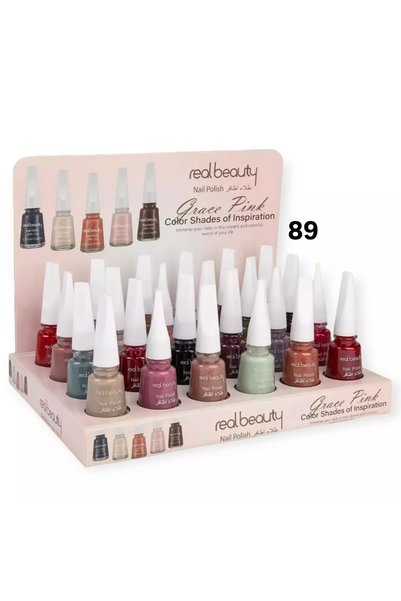 real beauty Shiny Manicure Set 24 Colors