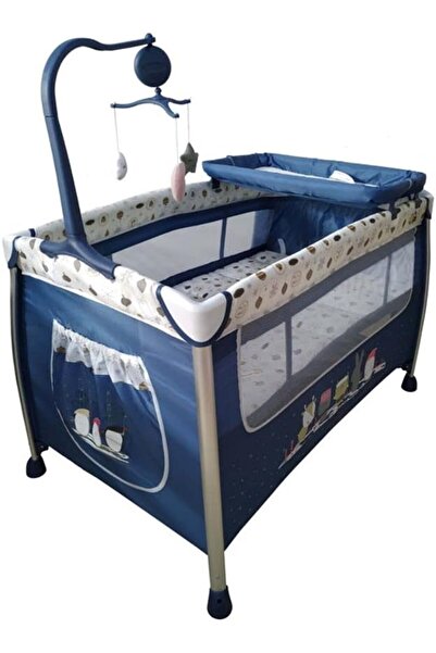Generic BABY LOVE PLAYPEN TWO LAYERS WITH TOYS 27-920AP
