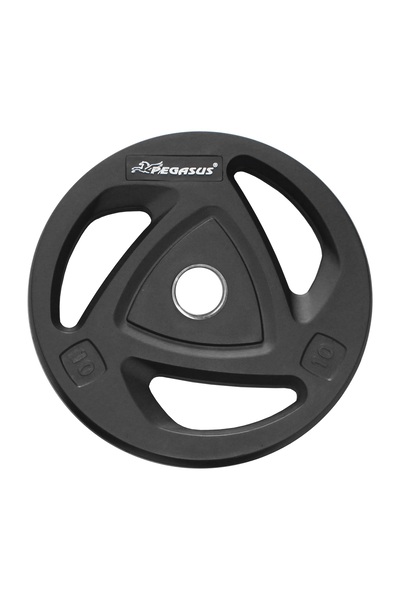 OEM Ολυμπιακός δίσκος με λάστιχο (10 kg)