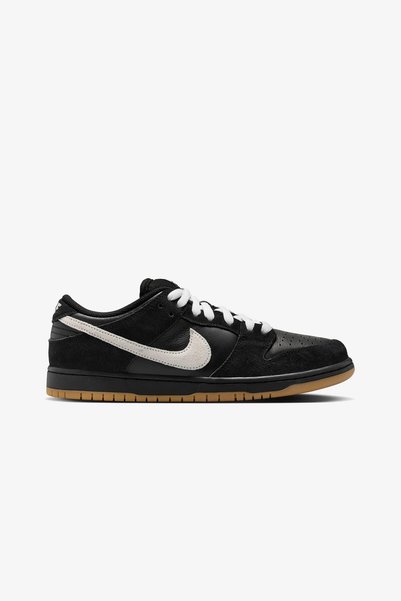Nike SB Dunk Low Pro Black White Gum Siyah Spor Ayakkabı - HypeStep