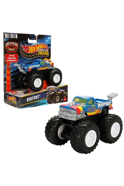 HOT WHEELS HOTWHEELS CANAVAR KAMYONLAR SALDIRI PAKETİ KAPLAN KÖPEKBALIĞI BÜYÜ...