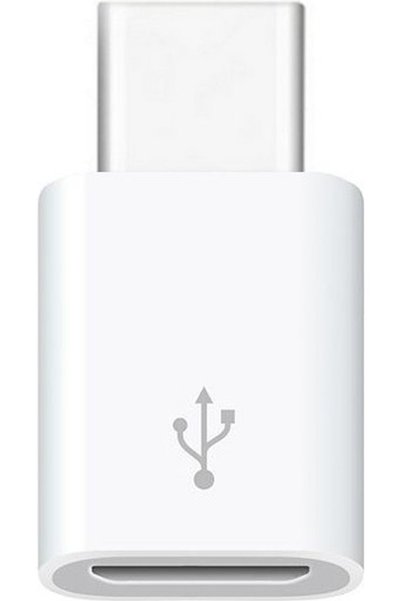 OEM Προσαρμογέας Micro USB - Type-C /λευκό/