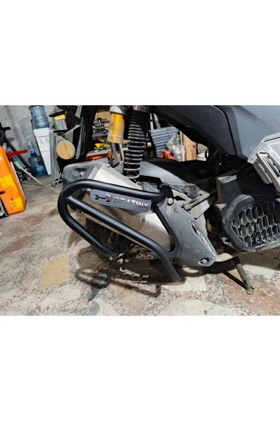 Hünkar Motomotiv Arora Beatrix 150 Uyumlu Eksoz koruma demiri