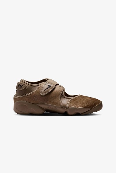 Nike Air Rift Pony Hair Dark Driftwood Kahverengi Spor Ayakkabı - HypeStep