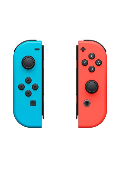 OEM Ασύρματο χειριστήριο παιχνιδιού για Nintendo Joy-Con μπλε σε κόκκινο χρώμα