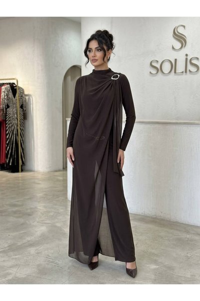 MODA Solis Lüks Tasarımlı Abiye Tulum
