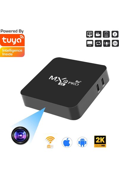 S-Talk A-25 Κρυφή Κάμερα TV Box 2K WiFi με Ανίχνευση Ήχου & Κίνησης - Ζωντανή...