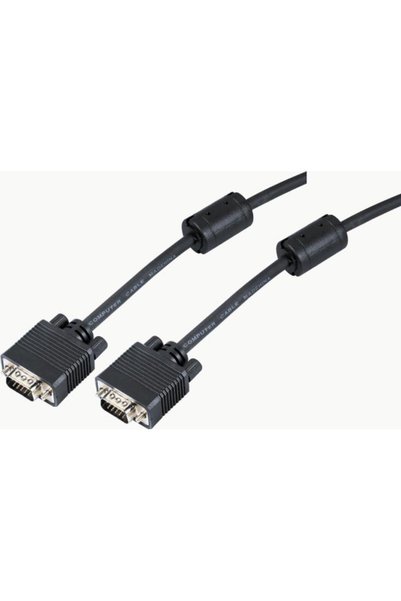OEM Καλώδιο οθόνης SVGA 15HD M/M Aculine SVGA-005 20m σε μαύρο χρώμα