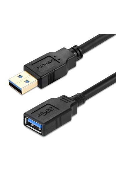 Generic كابل تمديد USB 3.0 بطول 3 متر/10 أقدام عالي السرعة من النوع A ذكر إلى...