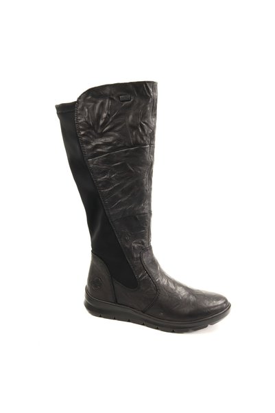 Rieker Cizme dama piele naturala Z0067 00-negru-38