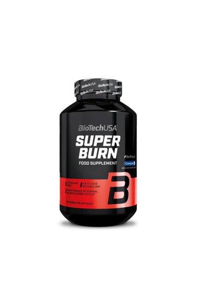 BiotechUSA BIOTECH USA Super Burn - Supliment alimentar, 120 comprimate