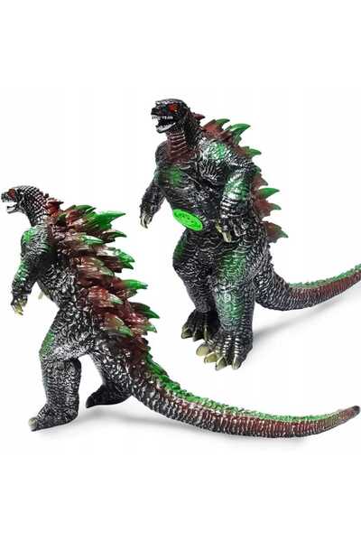 OEM Ηλεκτρονική φιγούρα Godzilla με ήχο 31 εκ. 025-6 μαύρο/Πράσινο