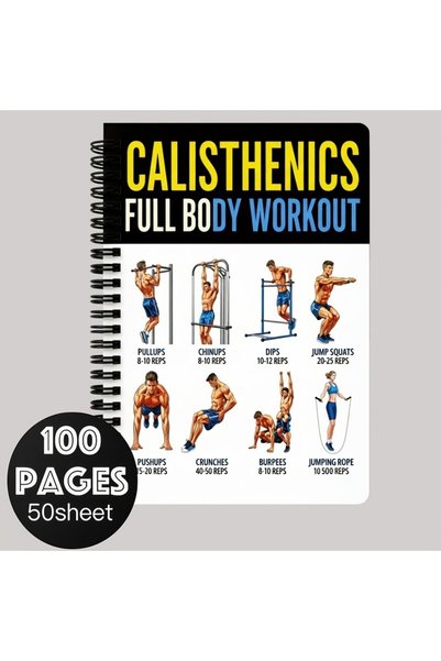 Choice HHB-A0-172 Calisthenics Bodyweight Training Guide Book Full Body Worko...