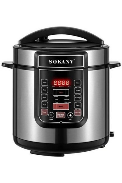 OEM Πολυμάγειρας 1000W με χωρητικότητα 7lt Sokany SK-07053 σε ασημί χρώμα