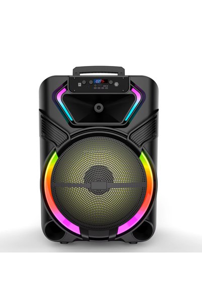 OEM Ασύρματο ηχείο Bluetooth με φωτισμό LED RGB CS-5101 σε μαύρο χρώμα