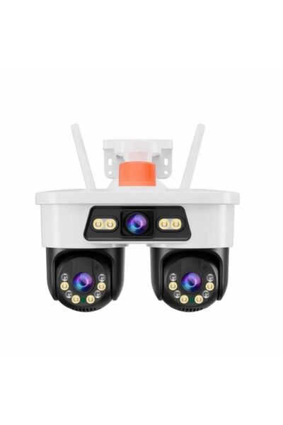 OEM Κάμερα ασφαλείας Jortan 6MP με τριπλό φακό, έγχρωμη νυχτερινή όραση, αισθ...