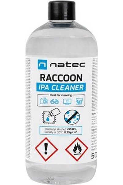Natec Ισοπροπυλική Αλκοόλη Raccoon Καθαριστικό IPA 500ML - (NSC-2453)