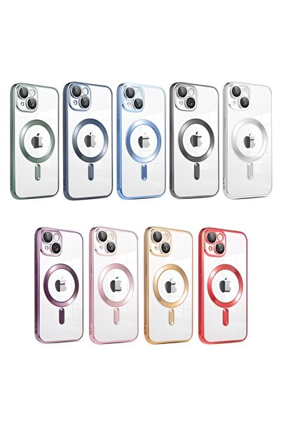 Apple Θήκη κινητού CD Texture MagSafe διαφανής για iPhone 16