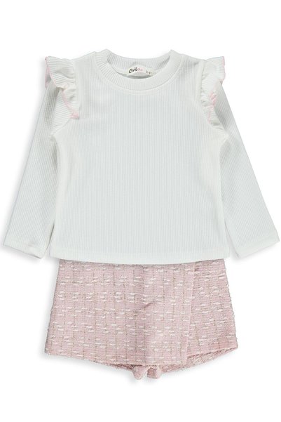 Civil Girls 2-5 Years Old Set - Pink