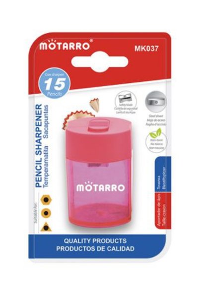 OEM Ξύστρα μολυβιών με δοχείο Motarro MK037