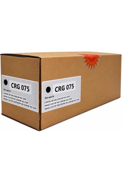 Canon CRG-075 toner SİYAH (BLACK) ÇİPLİ MUADİL LASER TONER LBP646/LBP647/MF66...